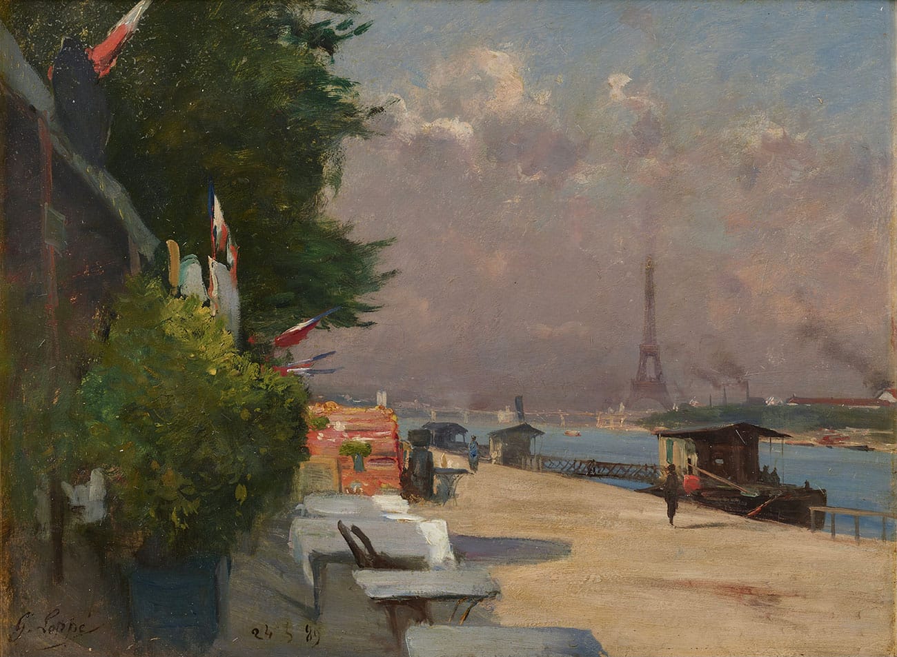 gabriel loppé paris peinture